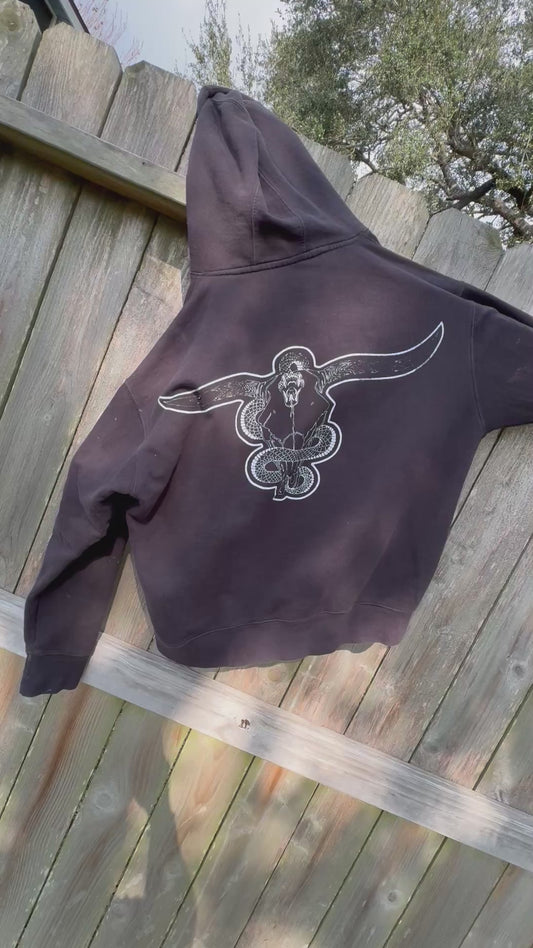 T.H.A. SNAKE & SKULL Hoddie